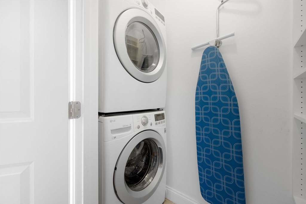 242 West Fifth Street, Unit 3 Boston, MA 02127 - Photo 27 of 37 a utility room with dryer and washer