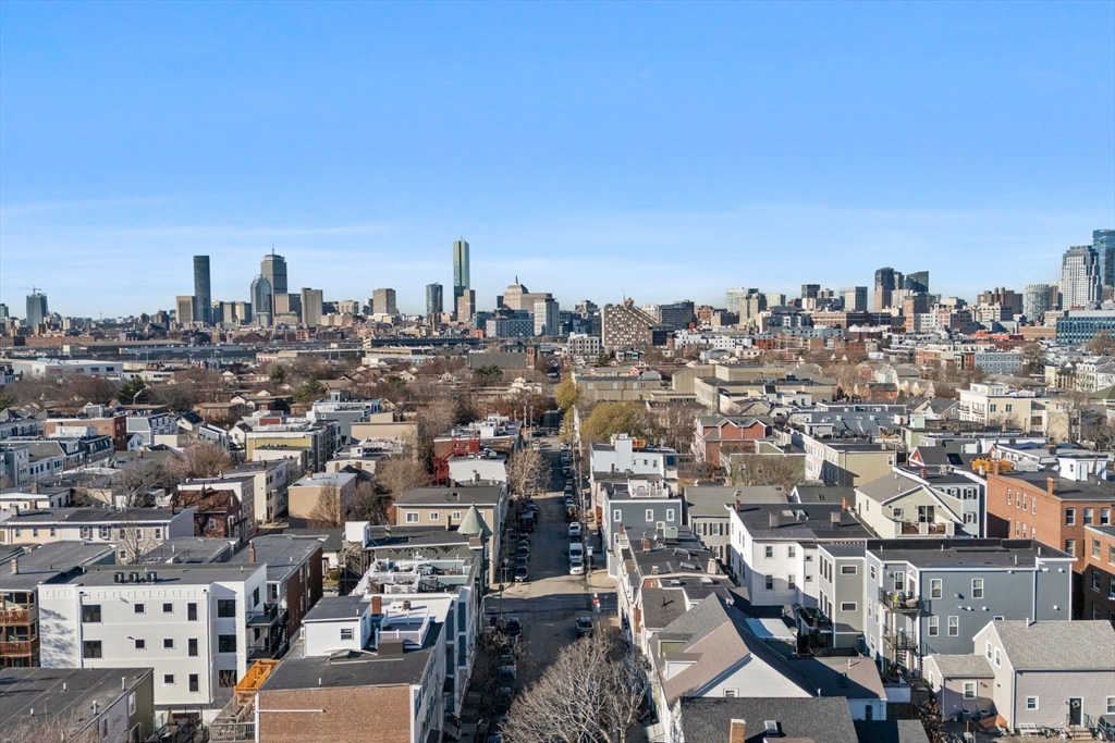 242 West Fifth Street, Unit 3 Boston, MA 02127 - Photo 33 of 37 an aerial view of a city with lots of residential buildings