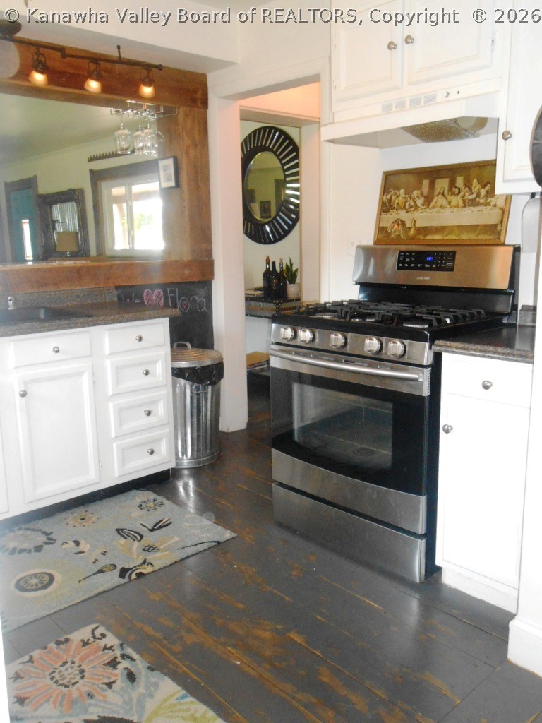 706 Reedyville Road Spencer, WV 25276 - Photo 25 of 30 Kitchen - Rustic Wood Plank Floors