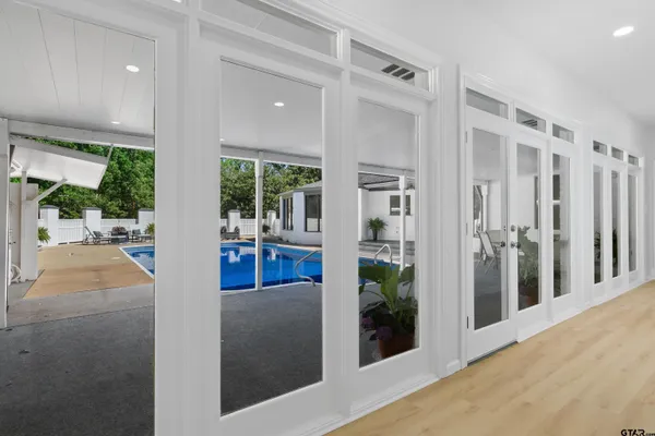 a view interior of the house and natural light