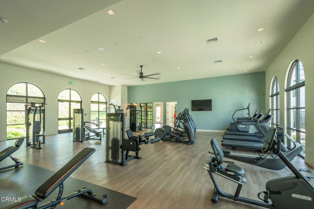 231 Inspiration Camarillo, CA 93012 - Photo 35 of 47 a view of a room with gym equipment