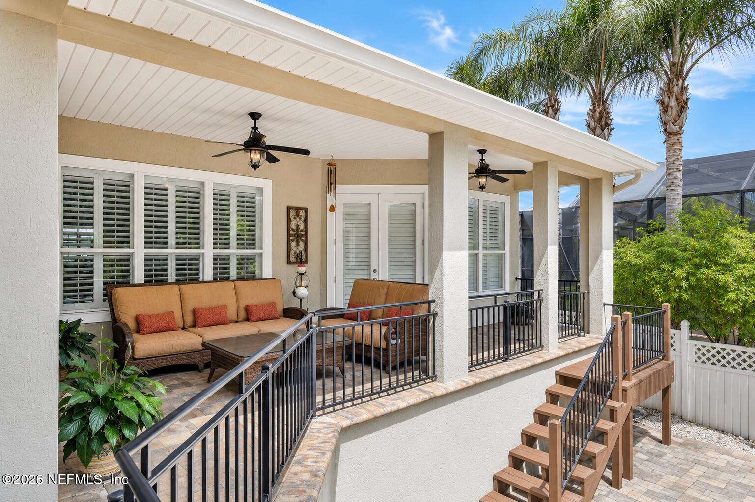 828 Riley Lane St. Augustine, FL 32095 - Photo 2 of 37 Back porch