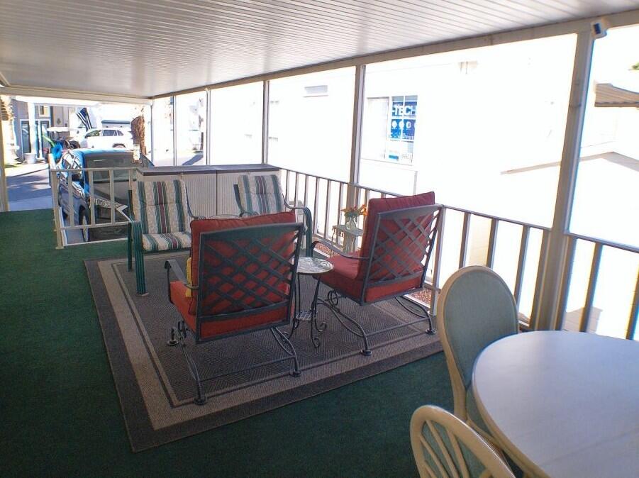 84136 Ave 44, Unit 628 Indio, CA 92203 - Photo 8 of 34 a view of a living room with furniture window and outside view
