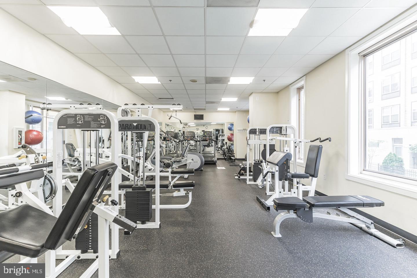 2726 Gallows Road, Unit 1502 Vienna, VA 22180 - Photo 18 of 46 Fitness center full of top exercise equipment.