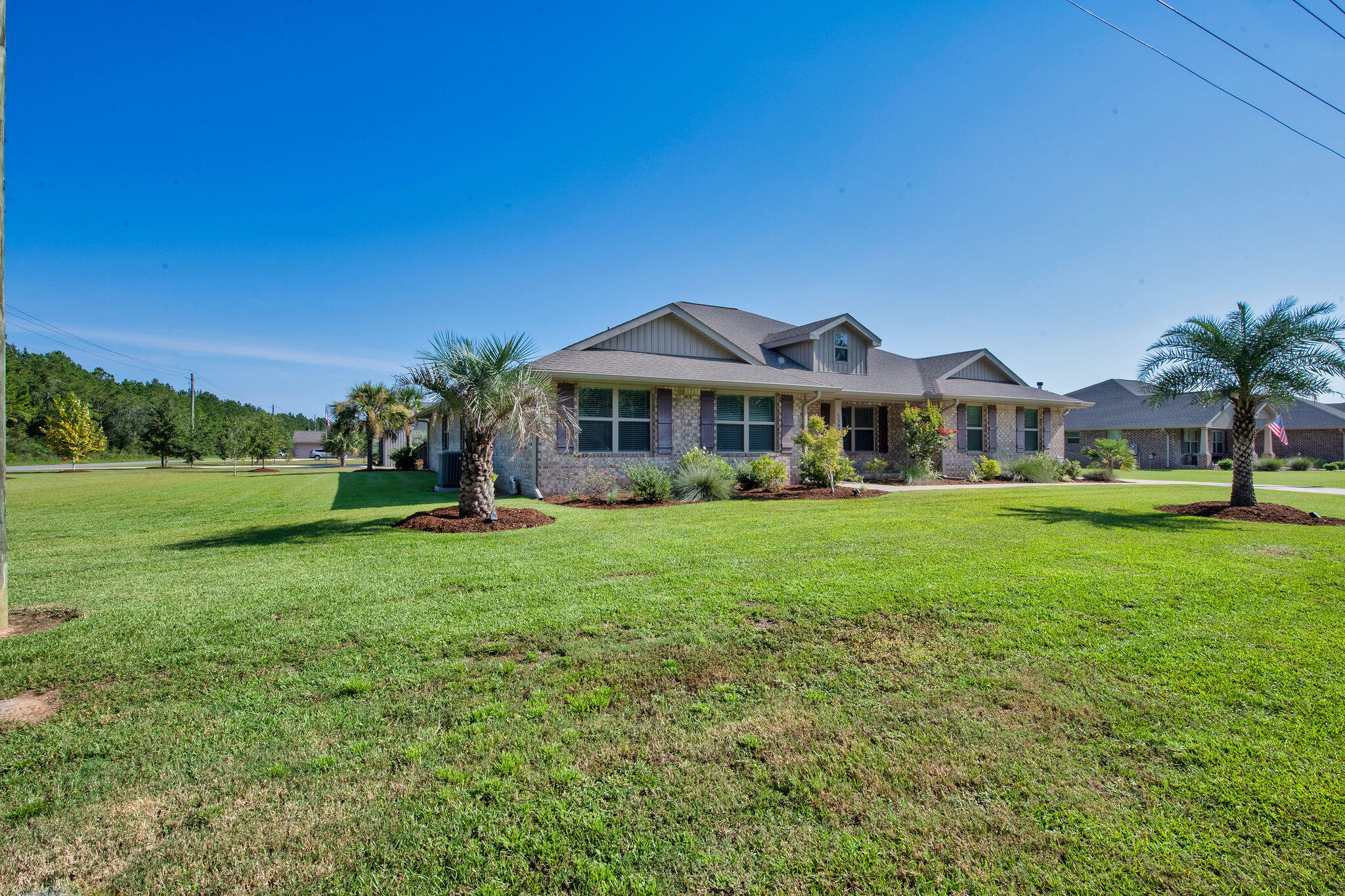 5392 South A Jones Road Milton, FL 32583 - Photo 10 of 55 a front view of a house with garden