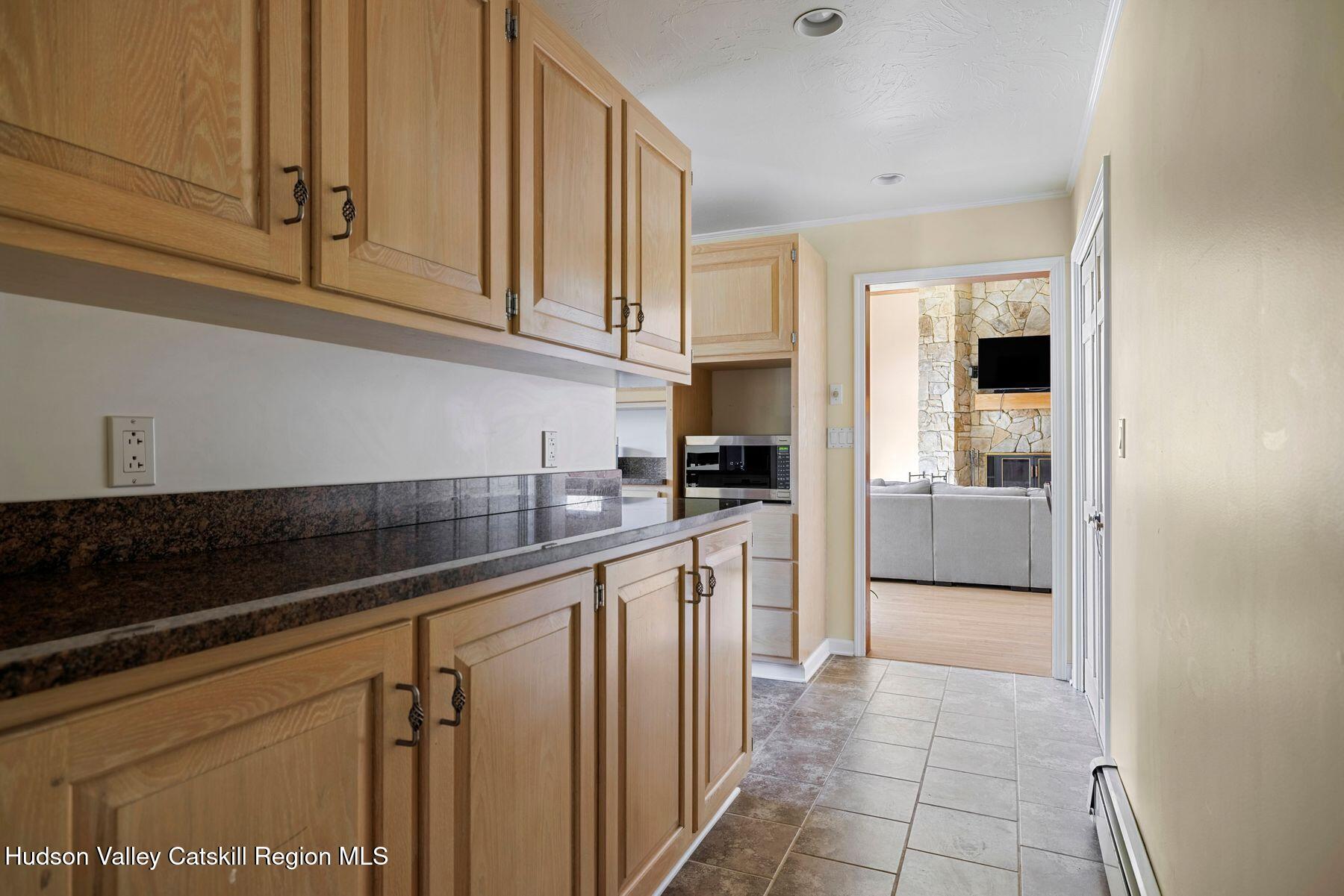 78 Buckskin Loop Windham, NY 12496 - Photo 17 of 97 a kitchen with stainless steel appliances granite countertop a refrigerator and a sink