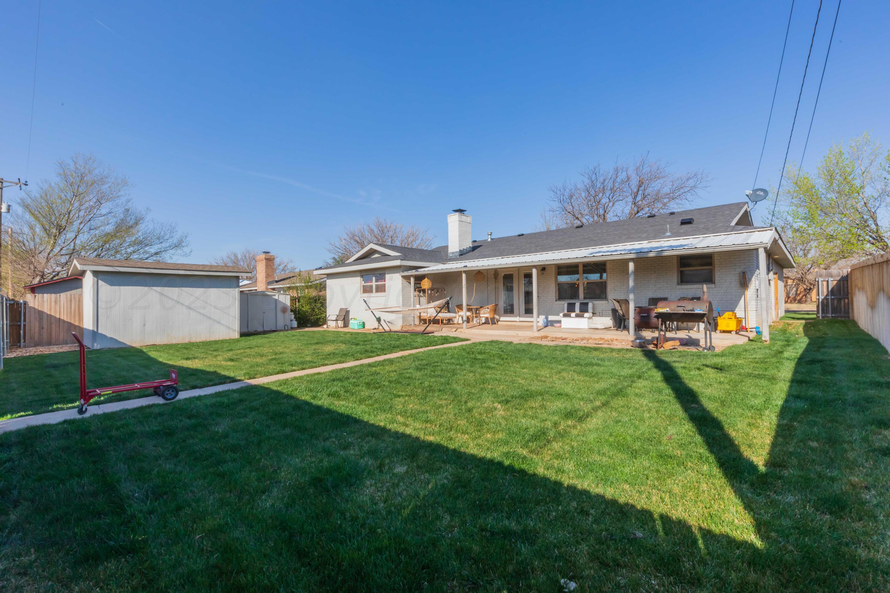 5107 Shield Drive Amarillo, TX 79110 - Photo 34 of 40 BACKYARD VIEW 2