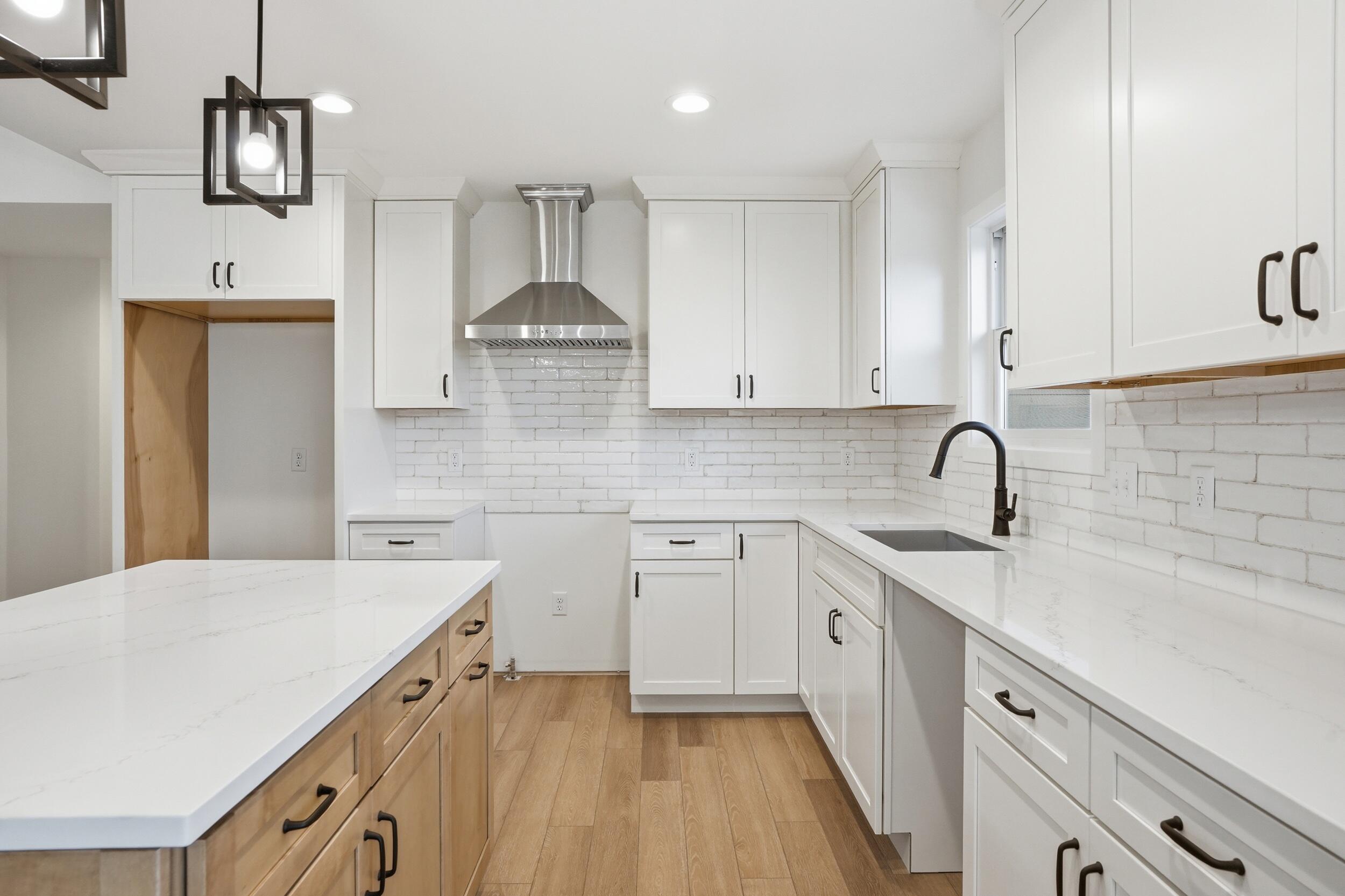 508 West Beaver Street Morocco, IN 47963 - Photo 15 of 33 a kitchen with a sink cabinets and window