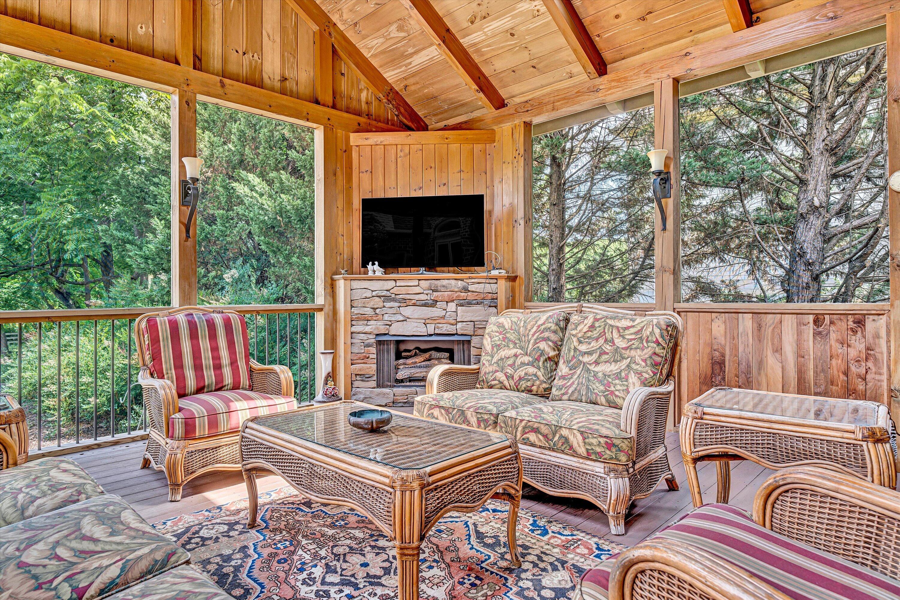 3129 Hidden Oak Road Southwest Roanoke, VA 24018 - Photo 32 of 50 Covered Screened Porch