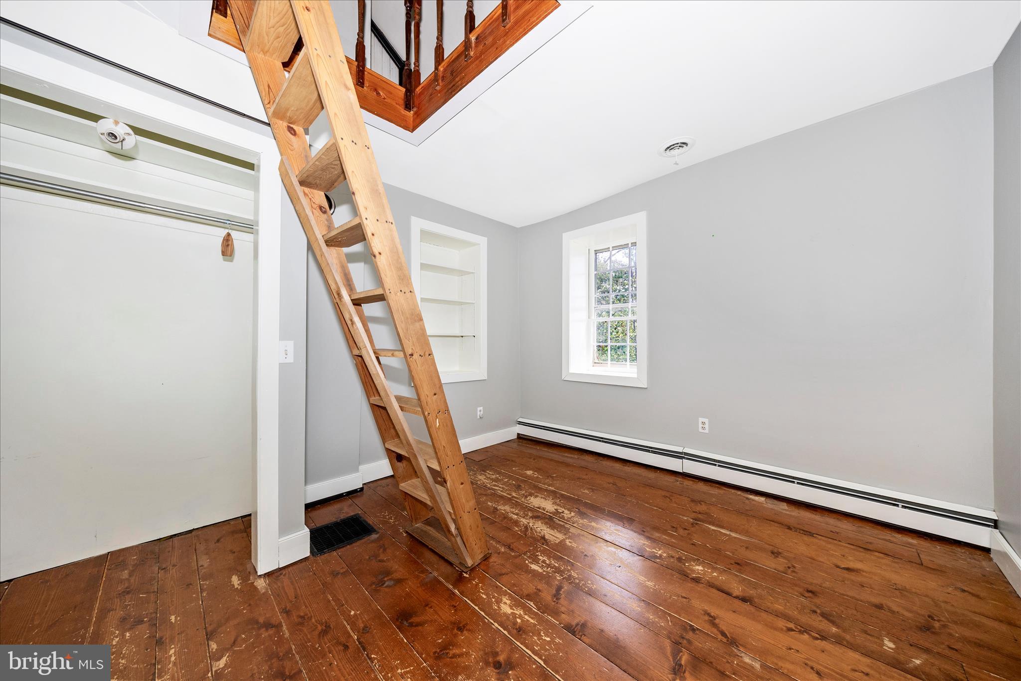 2301 Mt Ephraim Road Adamstown, MD 21710 - Photo 26 of 54 Upper level bedroom 2 with access to attic