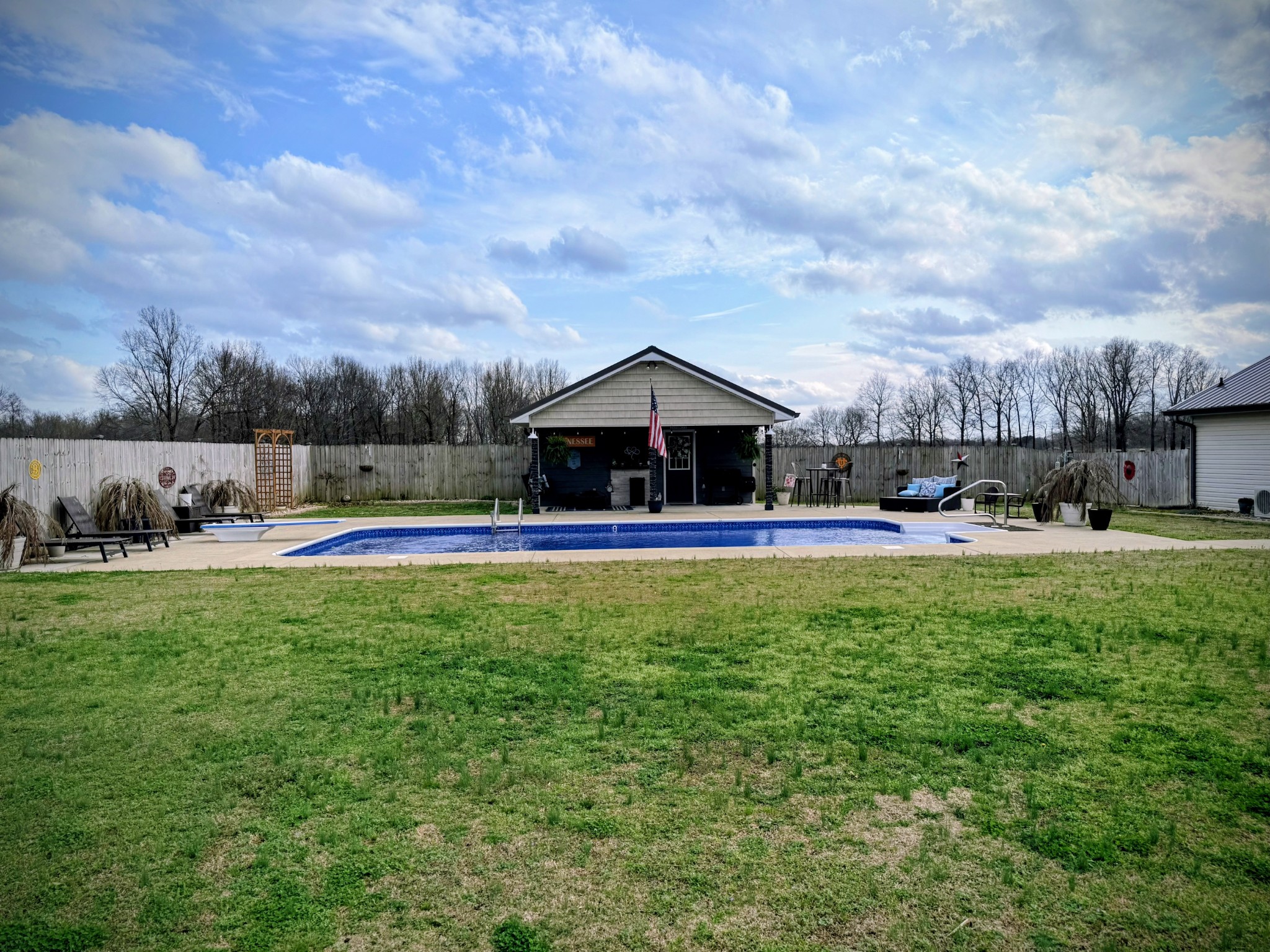 99 Busby Road Loretto, TN 38469 - Photo 23 of 25 a front view of house with outdoor space and swimming pool