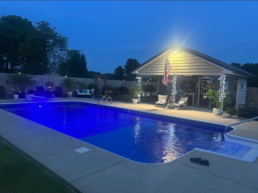 99 Busby Road Loretto, TN 38469 - Photo 10 of 25 a view of swimming pool with outdoor seating