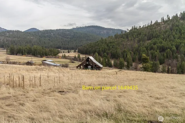 a view of a lake with a mountain