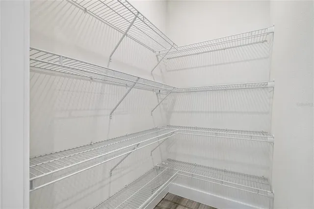 a view of walk in closet