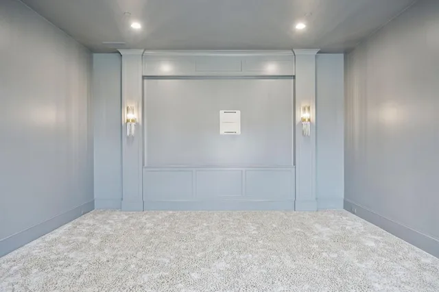 a view of empty room