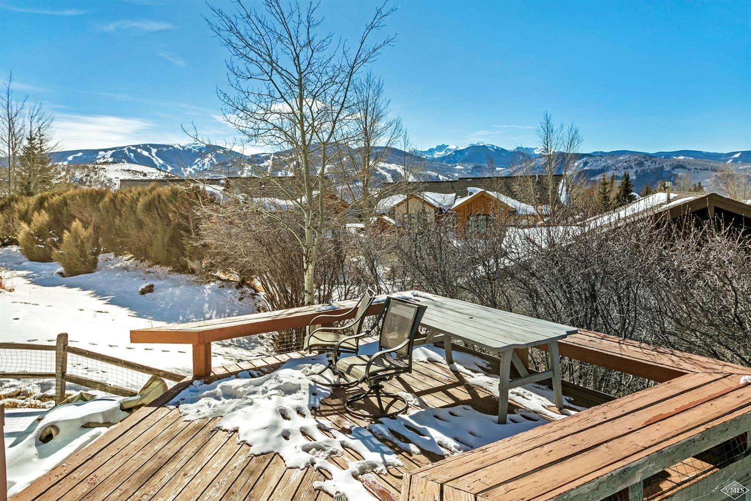 2613 Bear Trap Road Avon, CO 81620 - Photo 24 of 25 a view of a roof deck with two couches and wooden floor