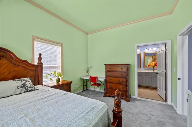 a room with gym equipment and a large window