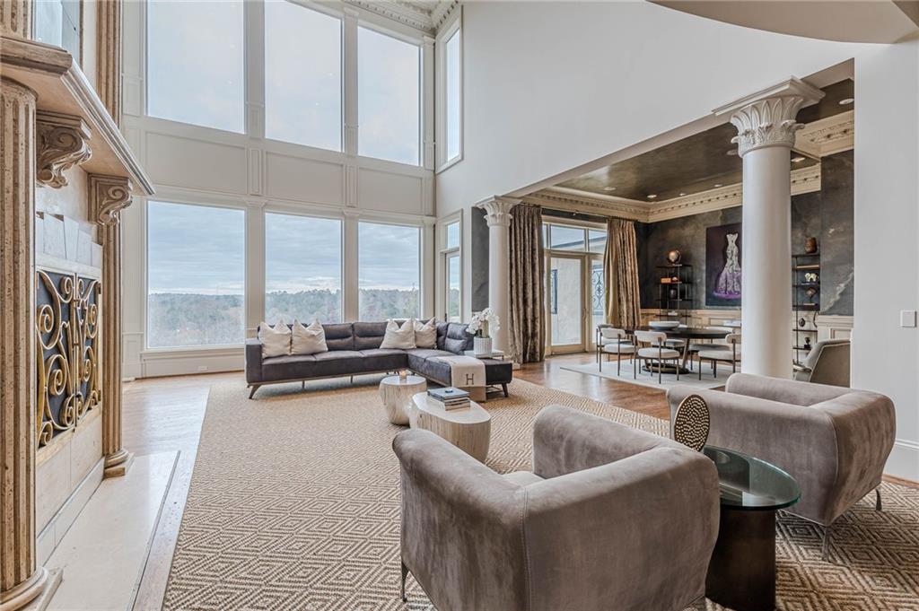 8330 Jett Ferry Road Sandy Springs, GA 30350 - Photo 23 of 98 a living room with furniture and a large window
