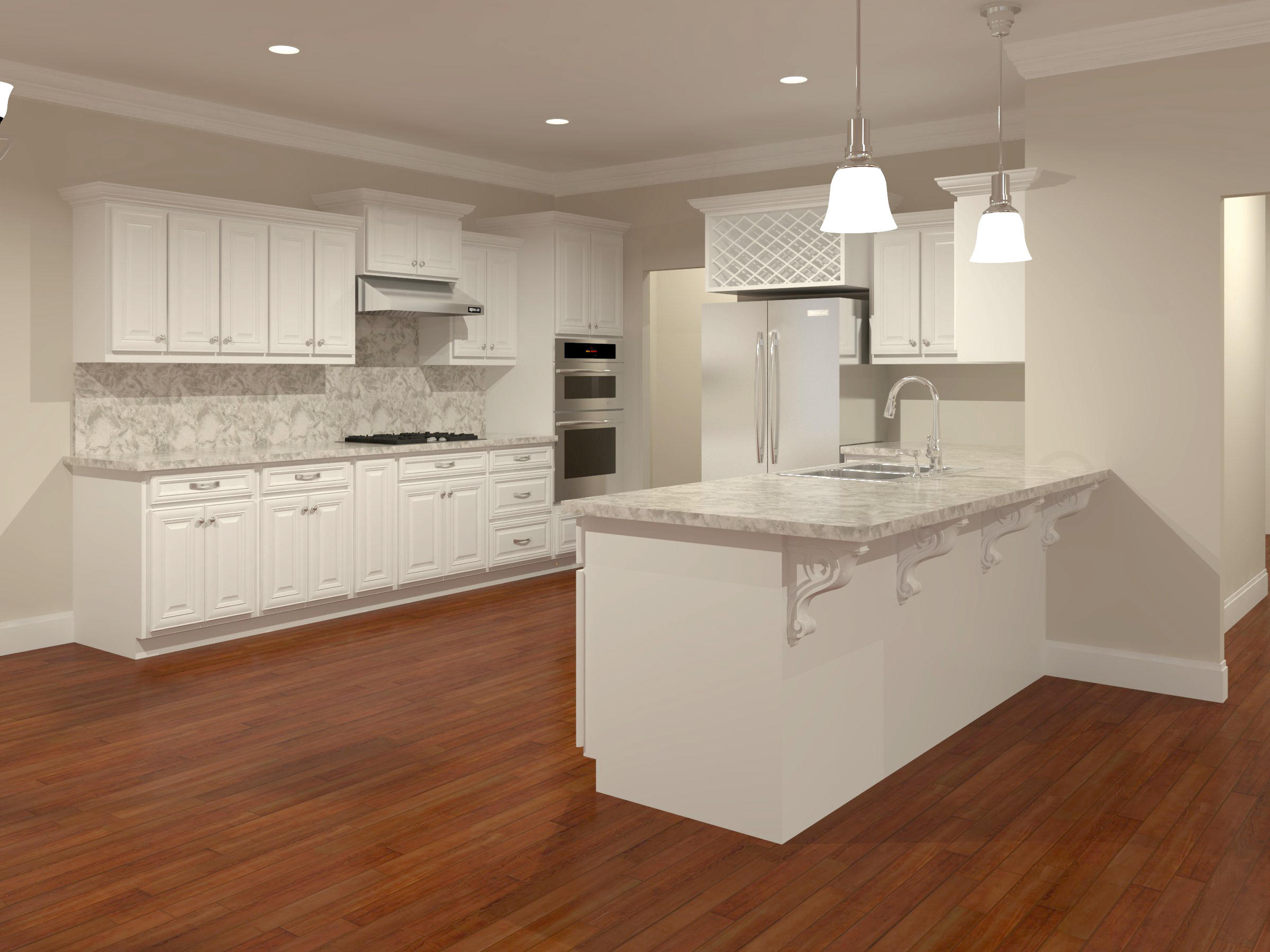 6920 Fairway Ridge Road Salem, VA 24153 - Photo 5 of 8 RF 07-To Kitchen 2b