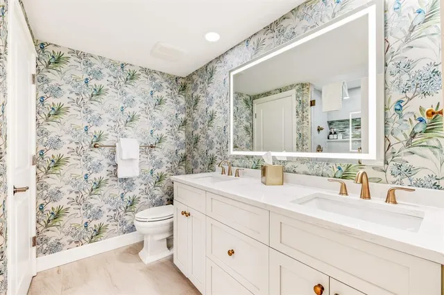 a view of street with small buildings