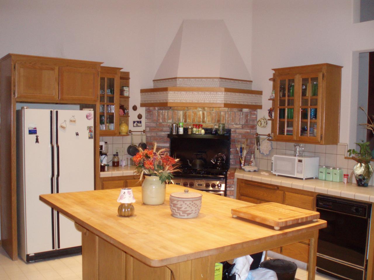 7918 Silver Bridge Road Palo Cedro, CA 96073 - Photo 21 of 24 Massive butcher block island