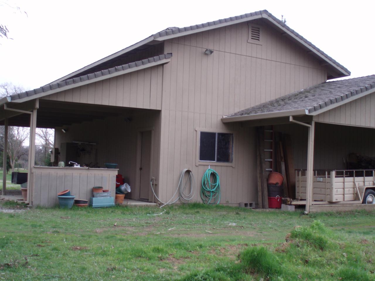 7918 Silver Bridge Road Palo Cedro, CA 96073 - Photo 4 of 24 back of barn