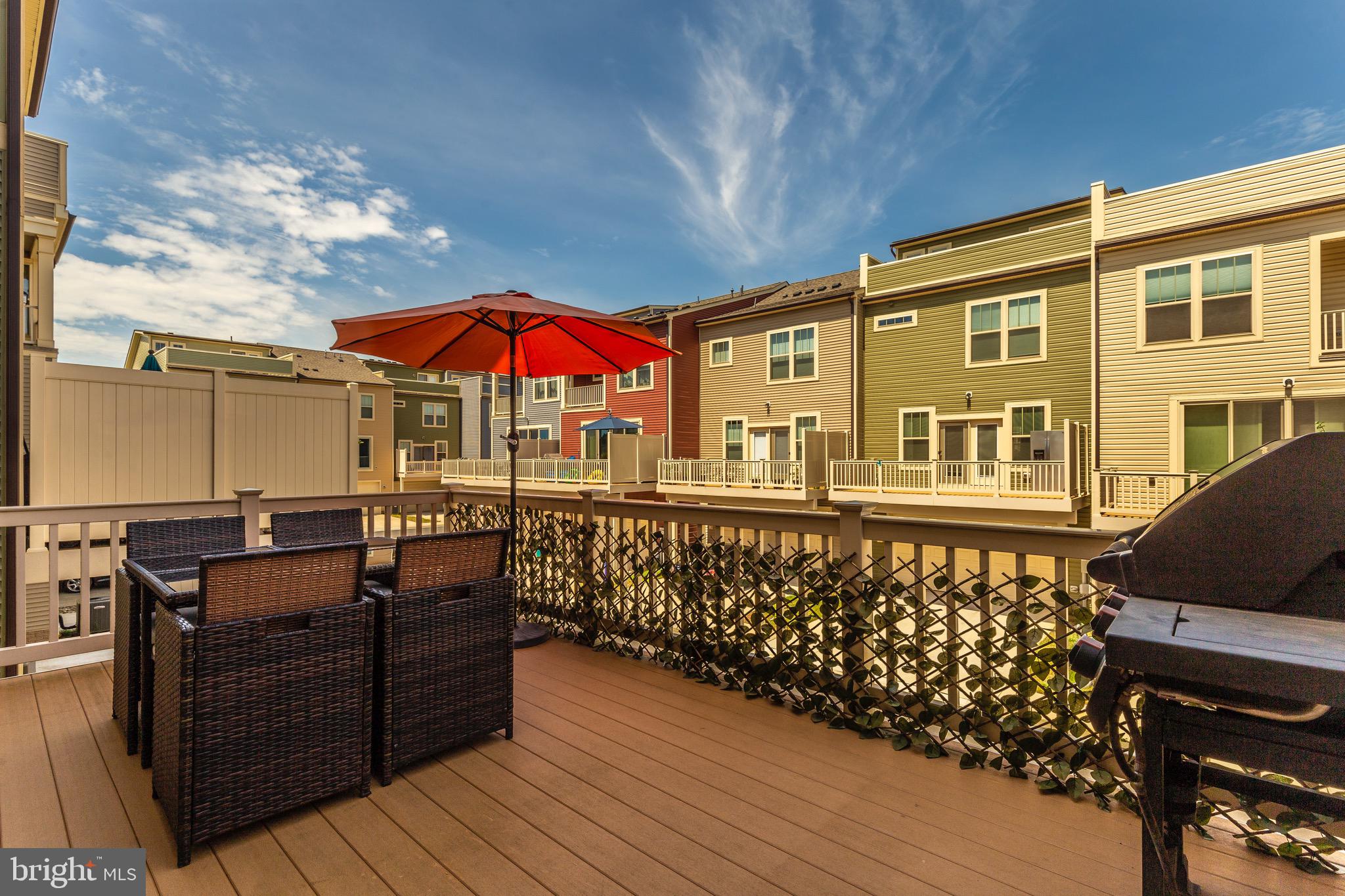 3239 Stone Barn Drive Frederick, MD 21704 - Photo 19 of 79 Composite Deck Off Kitchen