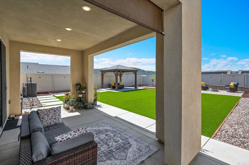 35374 Orchard Trail Fallbrook, CA 92028 - Photo 20 of 33 a view of an outdoor dining space with a patio