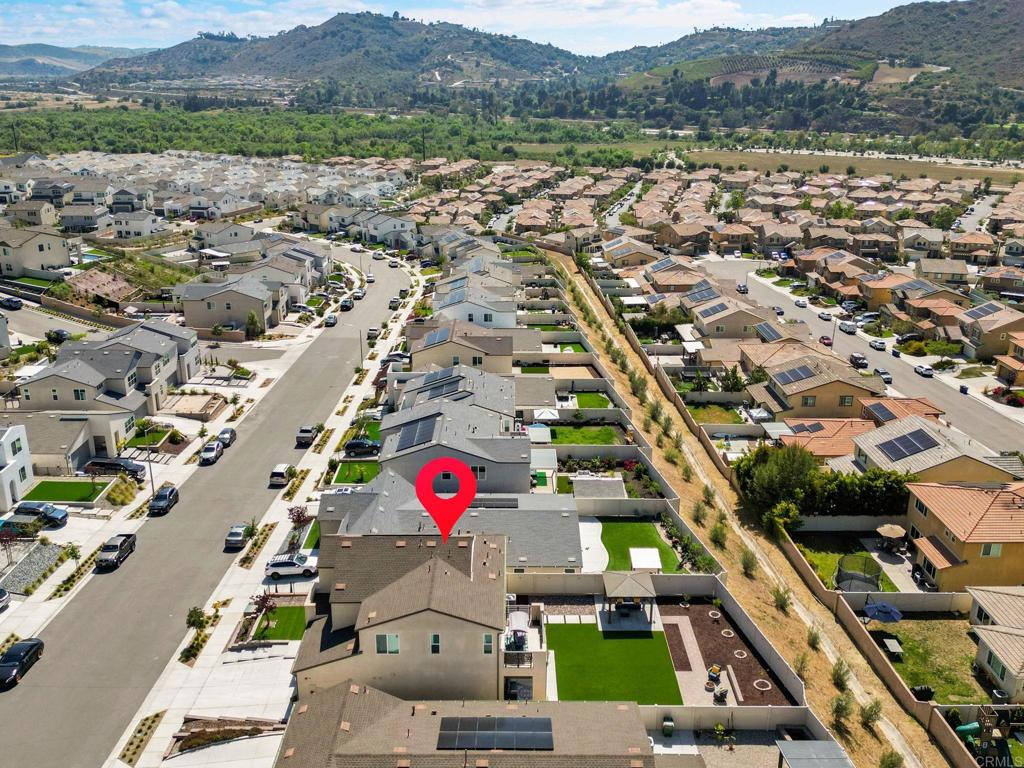 35374 Orchard Trail Fallbrook, CA 92028 - Photo 26 of 33 an aerial view of residential houses and outdoor space