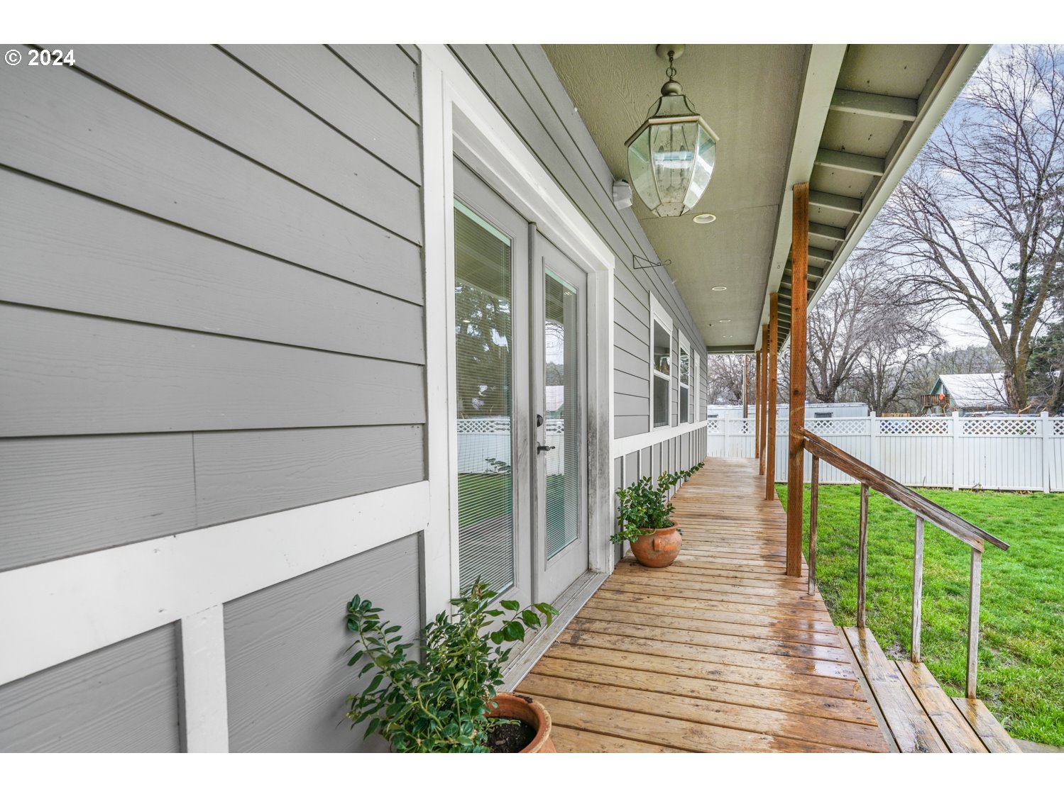 311 Washington Street Lyle, WA 98635 - Photo 27 of 29 a view of a pathway with a balcony