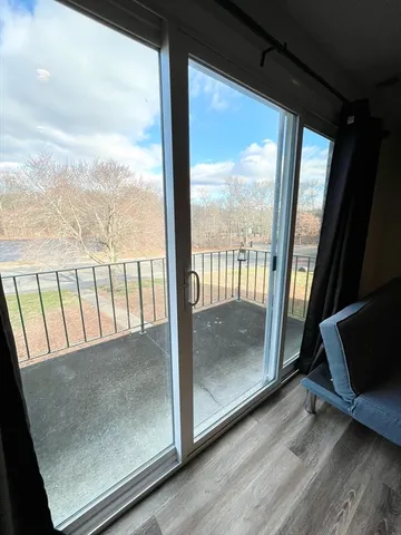 a view of a large window