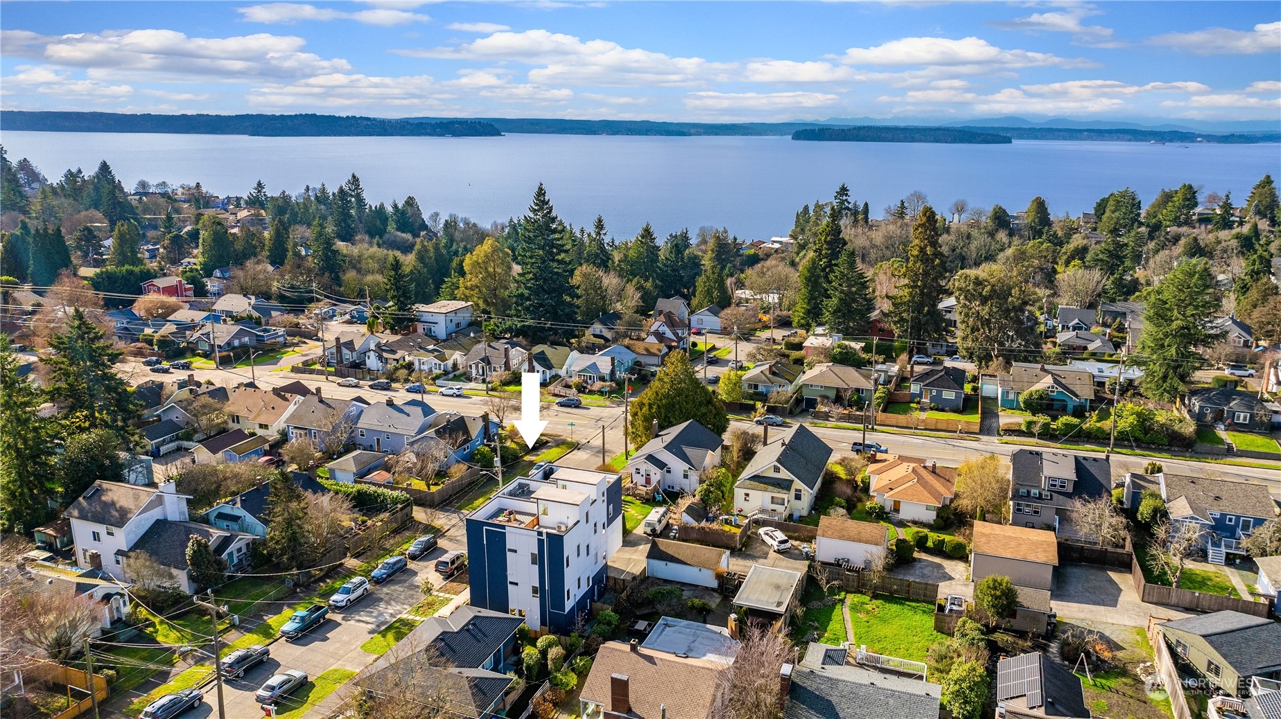 4406 Southwest Holly Street Seattle, WA 98136 - Photo 26 of 32 a view of a city
