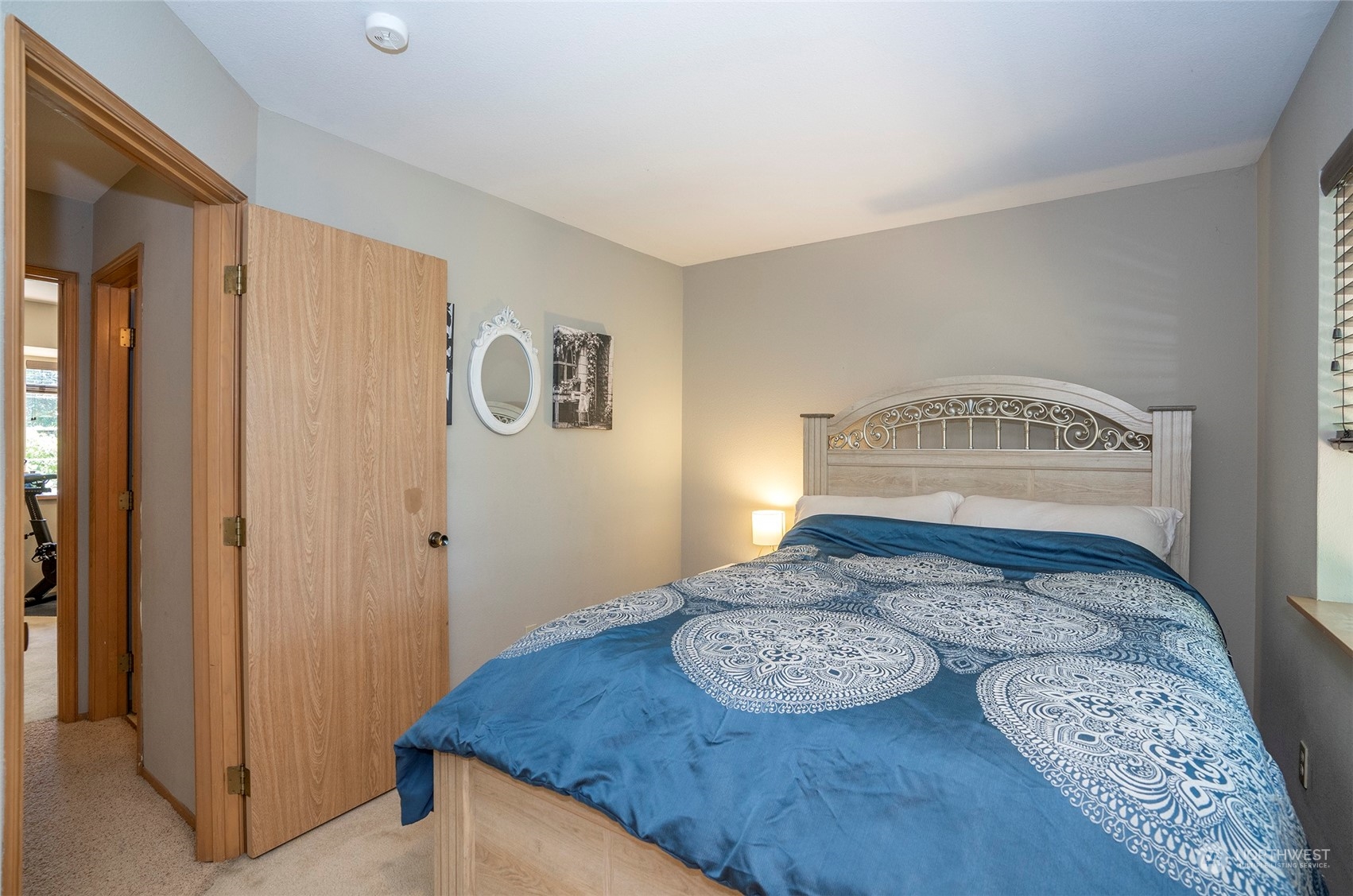 2833 Marietta Street Steilacoom, WA 98388 - Photo 24 of 40 a bedroom with a bed and a window