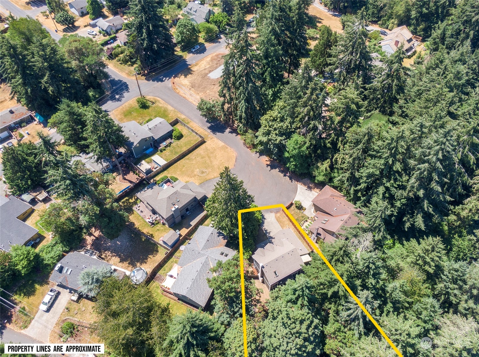2833 Marietta Street Steilacoom, WA 98388 - Photo 38 of 40 an aerial view of house with yard