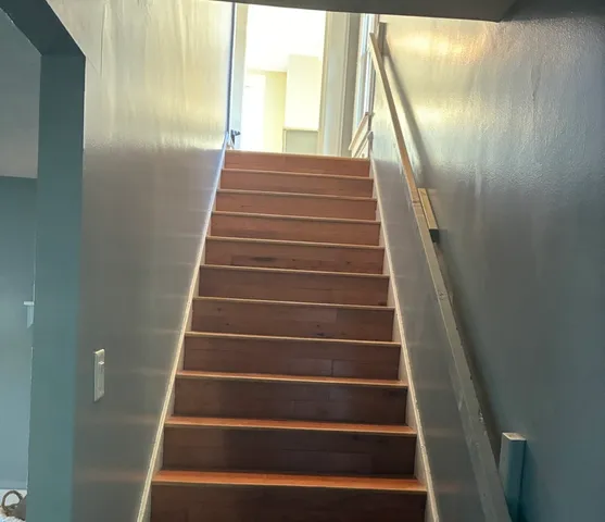 a view of a storage & utility room in a house