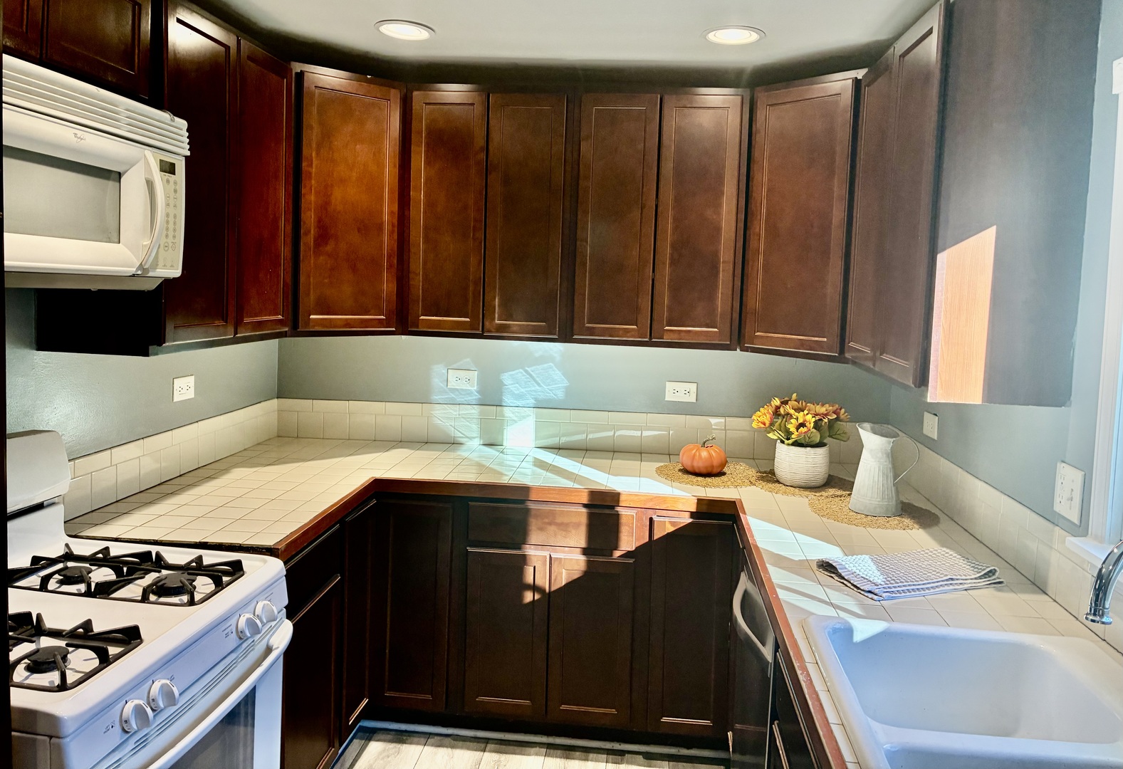 3003 Elizabeth Avenue Zion, IL 60099 - Photo 9 of 30 a kitchen with a sink and a stove top oven