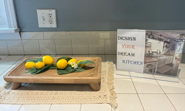 a view of a kitchen from the hallway