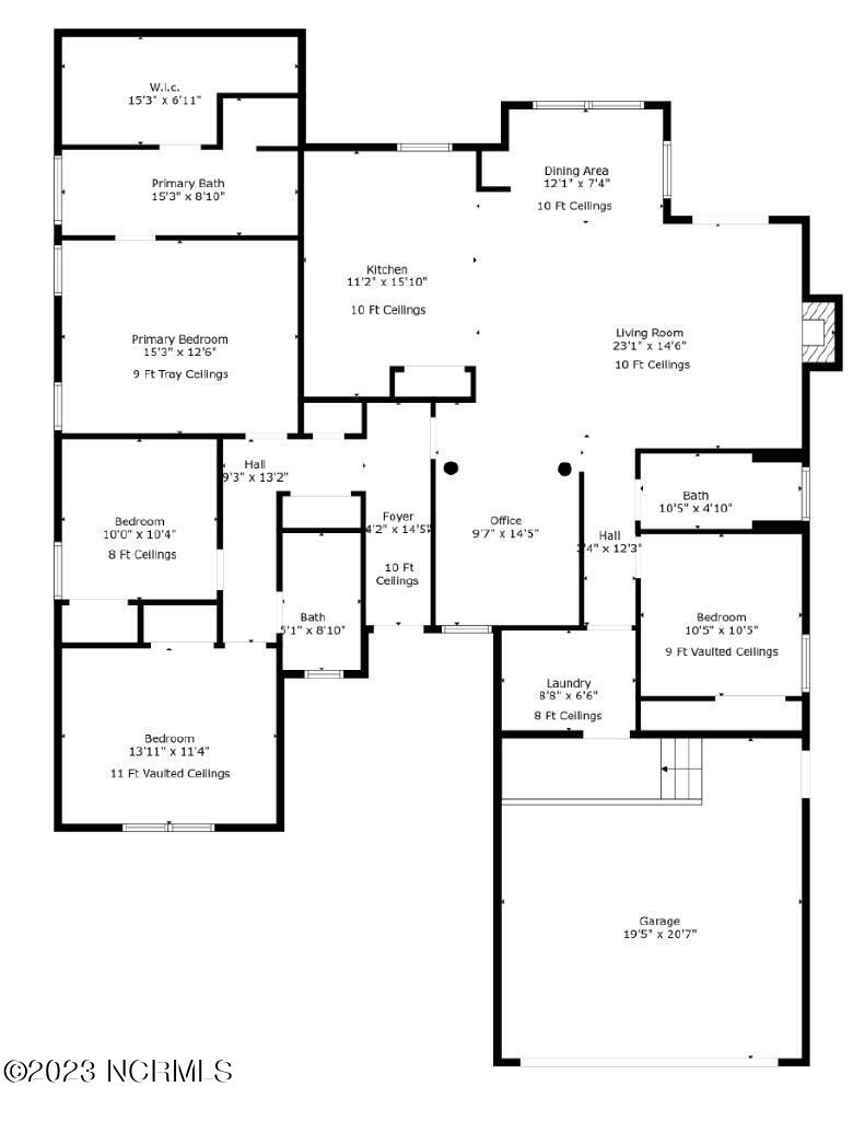 20 Lake Hills Road Pinehurst, NC 28374 - Photo 42 of 42 Floorplan