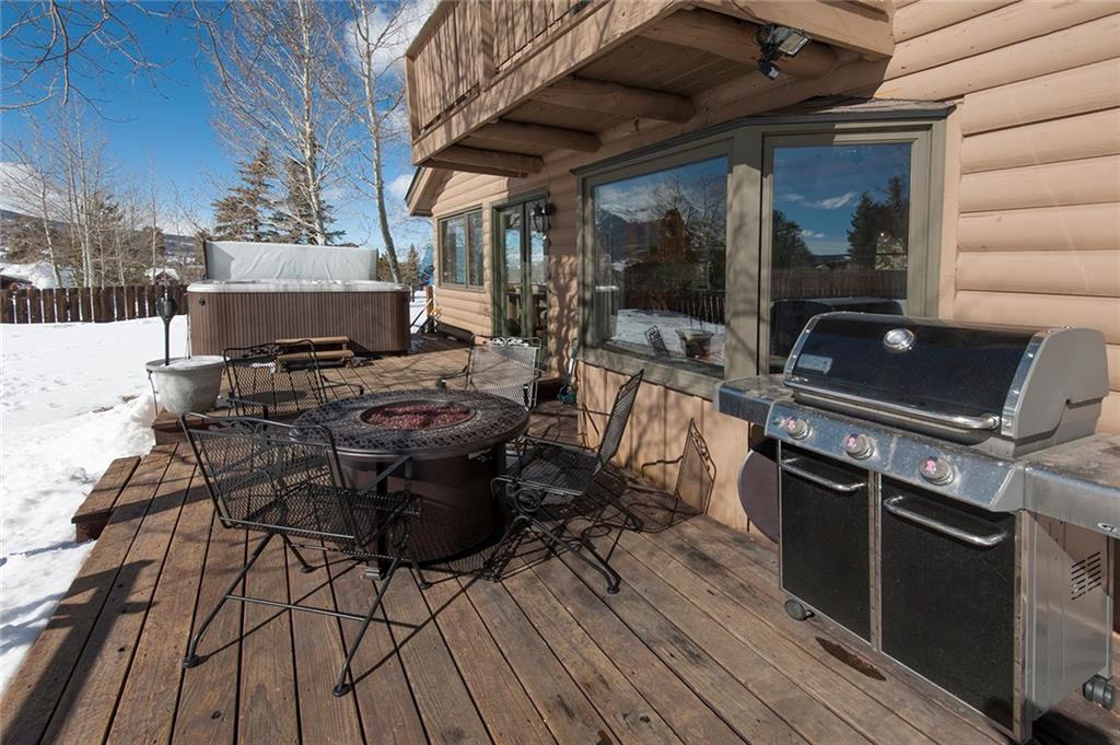 39 D Road Silverthorne, CO 80498 - Photo 33 of 35 a view of dinning table and chairs in patio of the house
