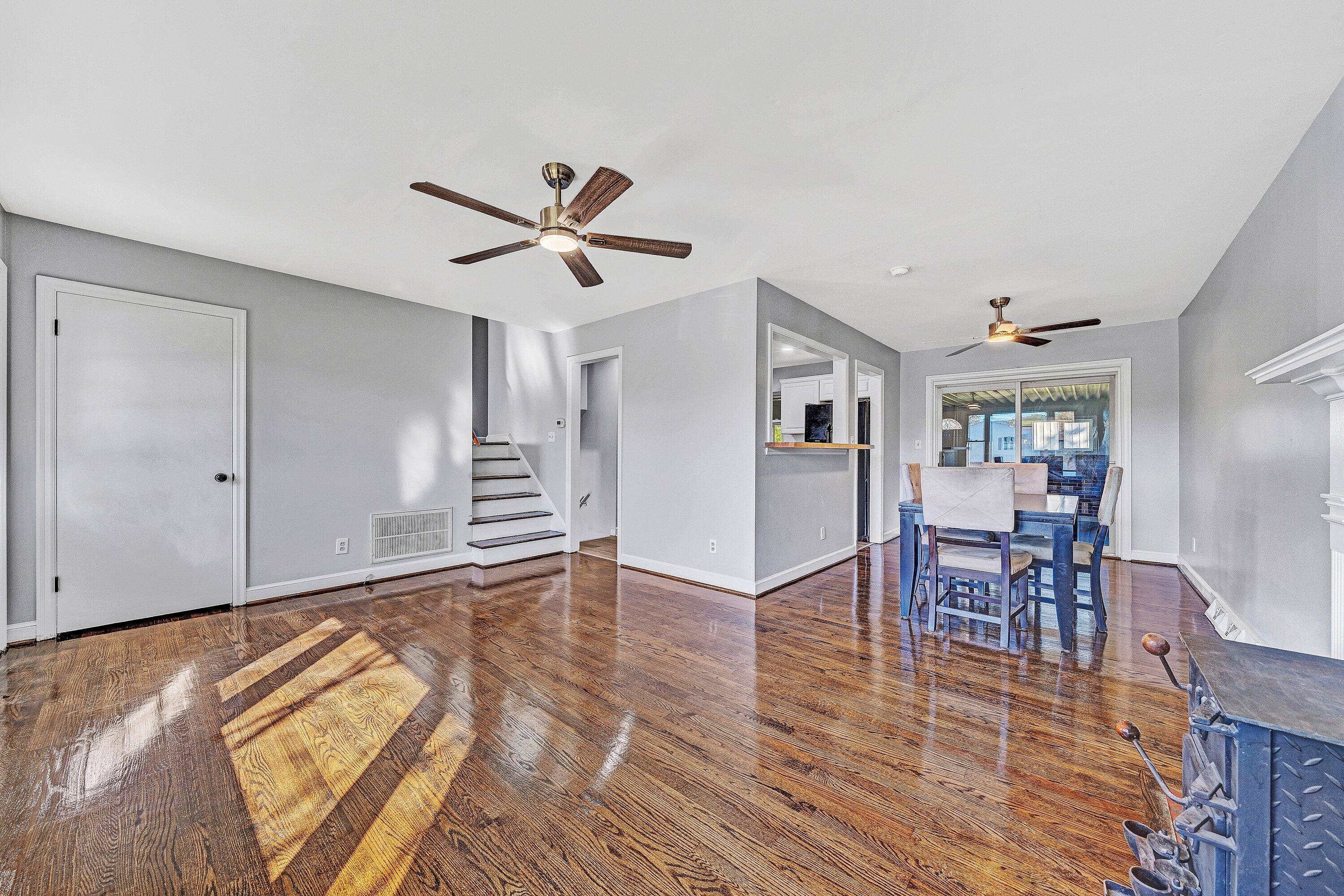 1633 Angus Road Northwest Roanoke, VA 24017 - Photo 2 of 22 a view of a livingroom with furniture and wooden floor
