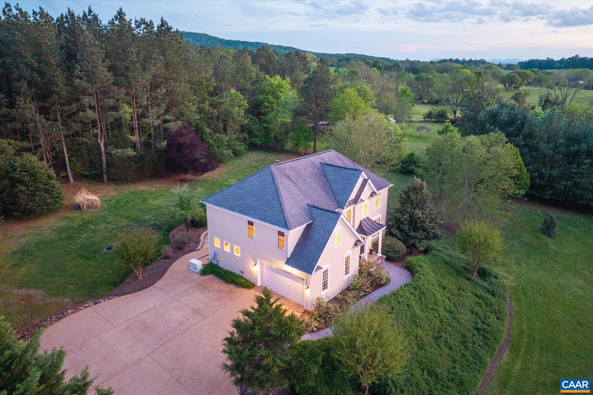 4269 Stony Point Road Keswick, VA 22947 - Photo 5 of 25 an aerial view of a house with yard