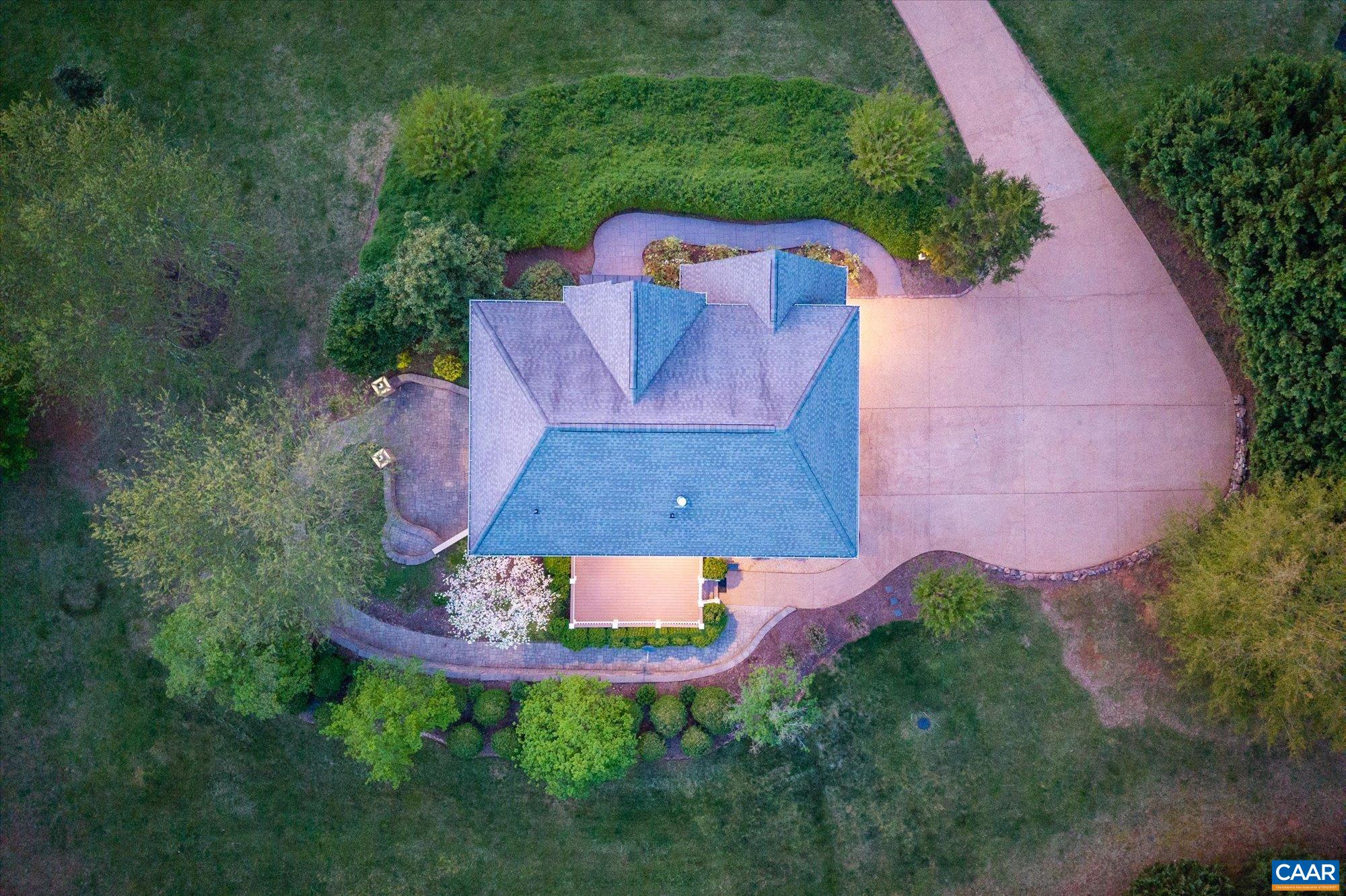 4269 Stony Point Road Keswick, VA 22947 - Photo 6 of 25 an aerial view of a house with outdoor space and street view