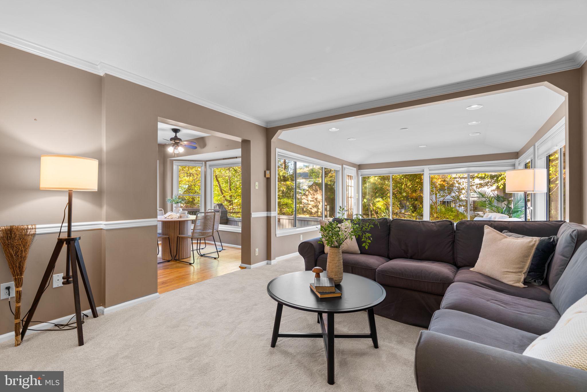 311 Canterfield Road Annapolis, MD 21403 - Photo 15 of 49 a living room with furniture and a large window