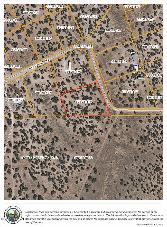 25675 Granada Road Seligman, AZ 86337 - Photo 1 of 5 Ariel