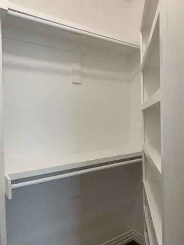 a close up view of racks