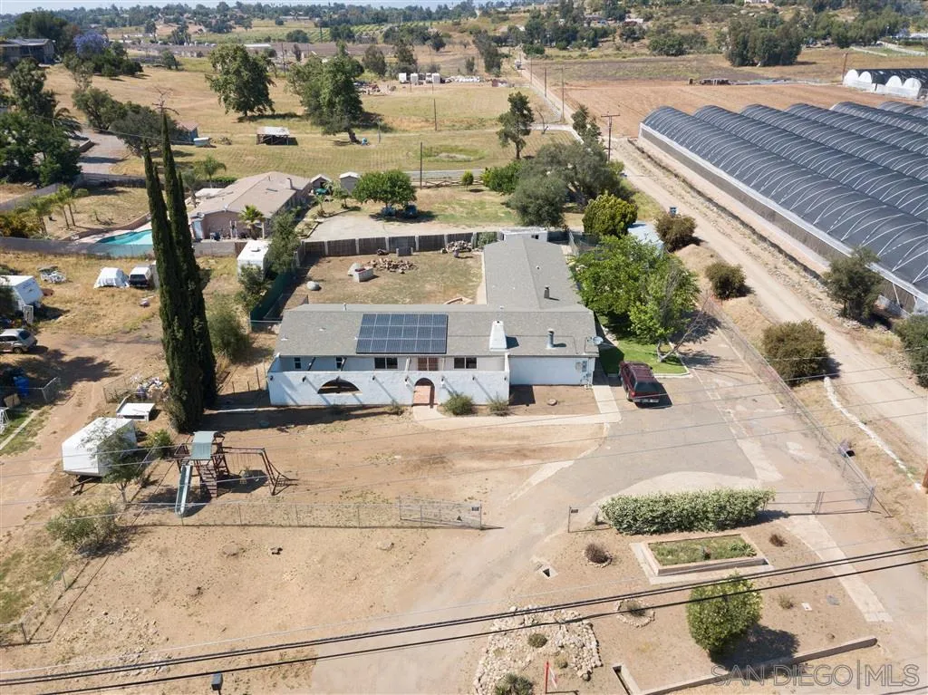 14558 Fruitvale Road Valley Center, CA 92082 - Photo 23 of 24 an aerial view of residential houses with outdoor space