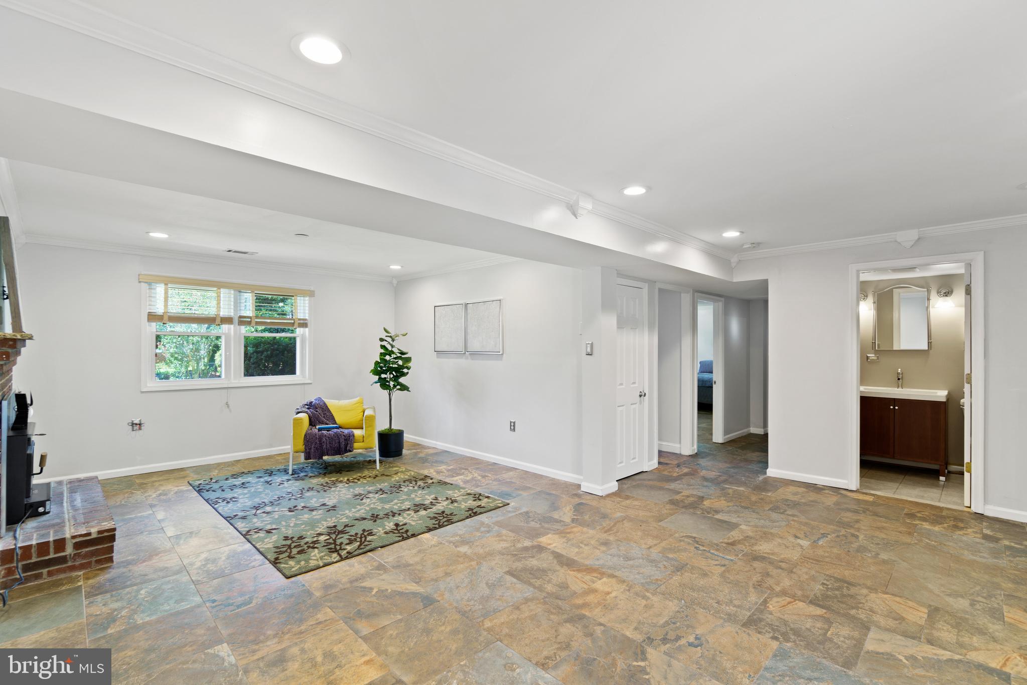 3316 Randall Road Suitland, MD 20746 - Photo 13 of 21 Spacious Family Room & Fireplace