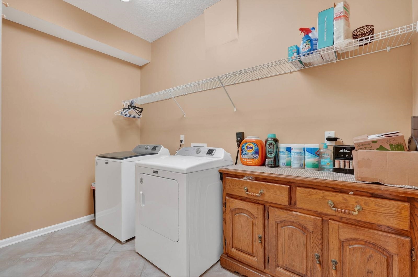 1237 Splendid Ravine Street St. Augustine, FL 32092 - Photo 19 of 62 a utility room with dryer and washer