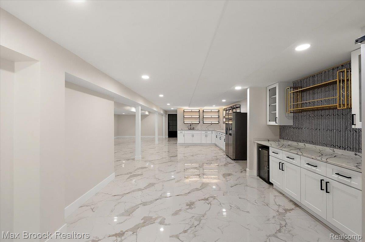 4597 Clarkston Road Clarkston, MI 48348 - Photo 51 of 74 Spacious interior featuring marble-finish flooring and recessed lighting
