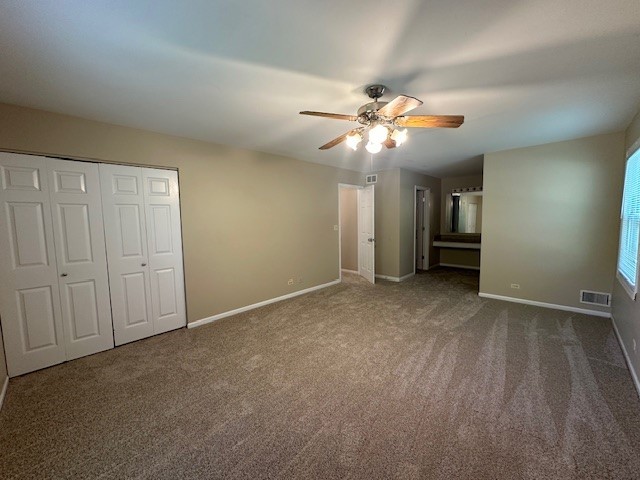 2301 Modaff Road Naperville, IL 60565 - Photo 15 of 24 a view of an empty room and a ceiling fan window